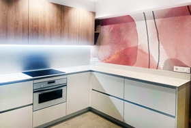 reforma de cocina realizada en irún